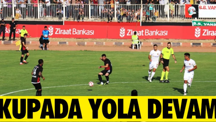Kupa'da yola devam