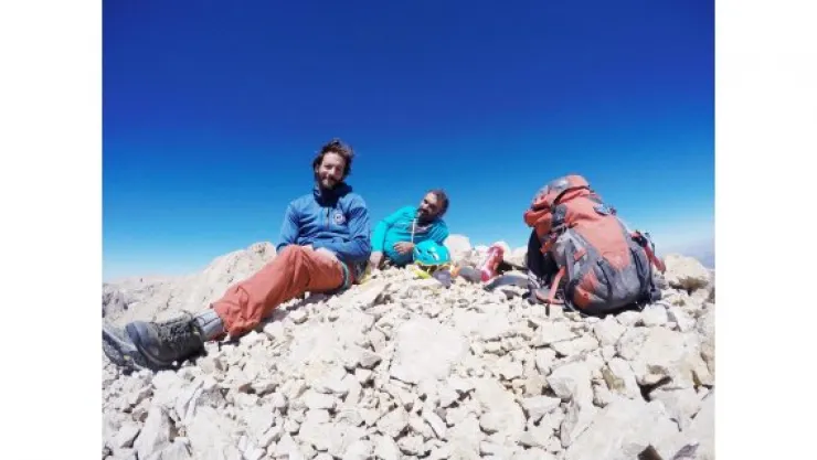 Türkiye'nin en zor kaya duvarını 27 saatte tırmandılar