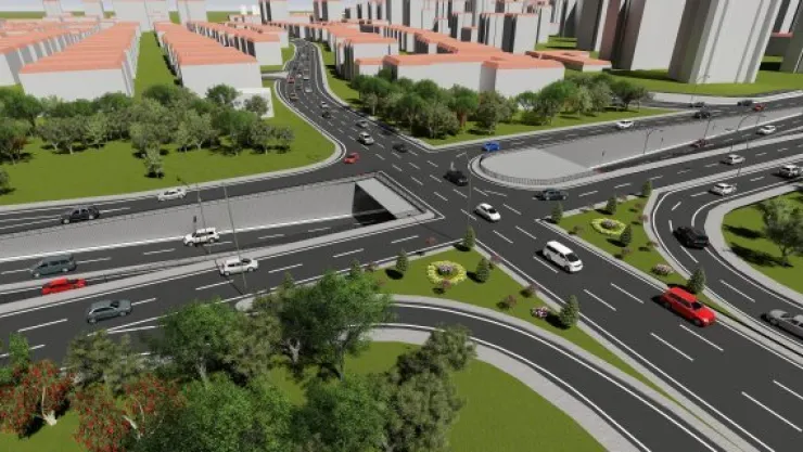 Ulaşım yatırımları devam ediyor