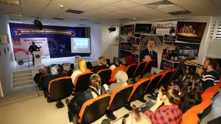 Büyükşehir Belediyesinin sağlık seminerleri sürüyor