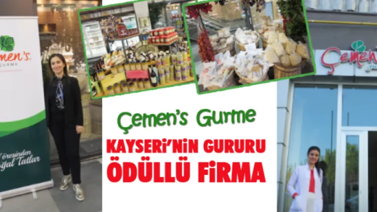 Çemen's Gurme: Kayseri'nin gururu ödüllü firma