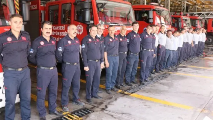 Kayseri İtfaiyesi 91 yıldır görev başında