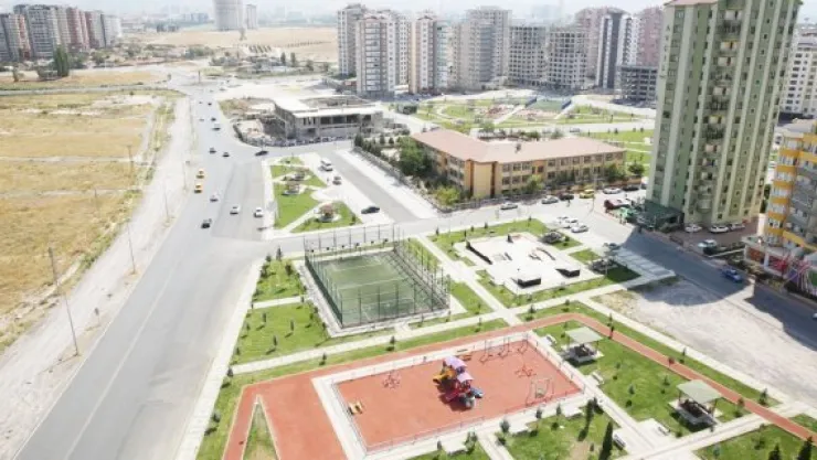 Melikgazi'de kişi başına 9.2 m2 yeşil alan