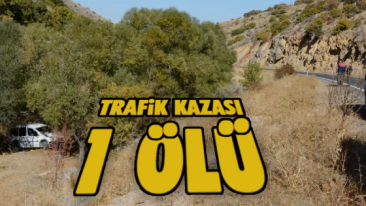 Trafik kazası: 1 ölü, 1 yaralı