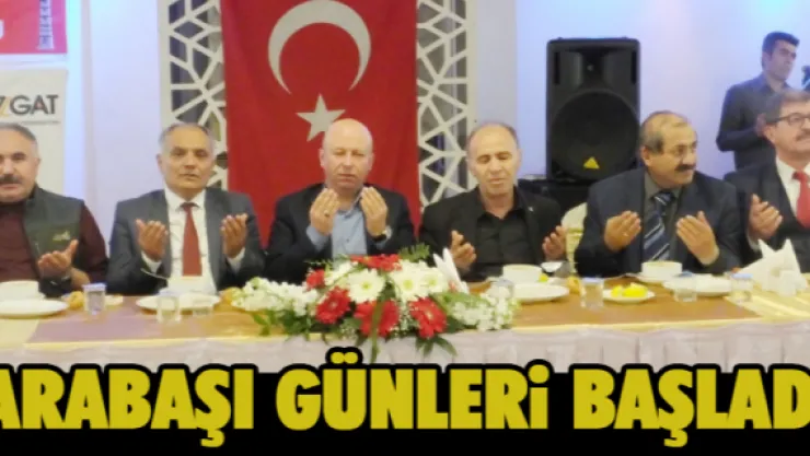 Arabaşı günleri başladı