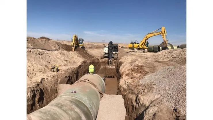 Bünyan'a sulama tesisi inşa ediliyor