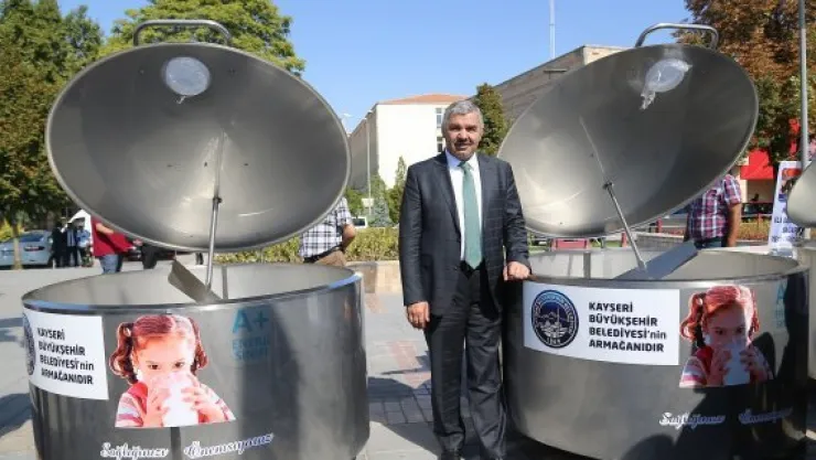 Büyükşehir süt üreticisinin gelirini artırdı