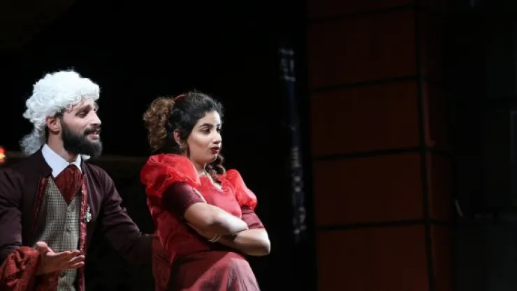 'Cimri' adlı tiyatro oyunu sergilendi