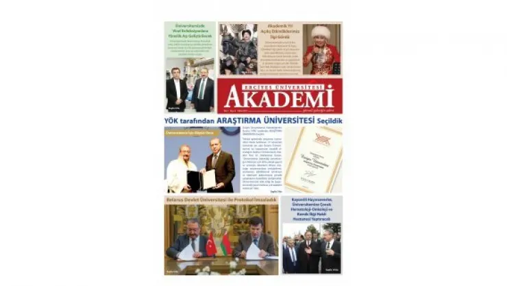 ERÜ Akademi Gazetesi'nin 5. sayısı çıktı