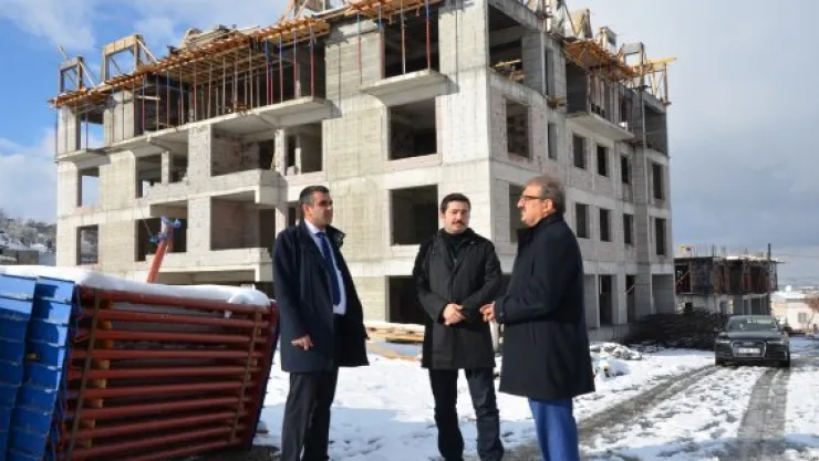 Hacılar'da 'kentsel dönüşüm' hızla ilerliyor