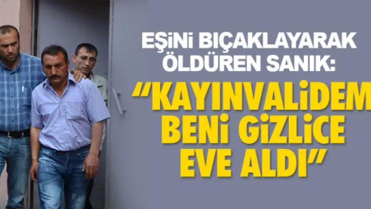 'KAYINVALiDEM BENi GiZLiCE EVE ALDI'