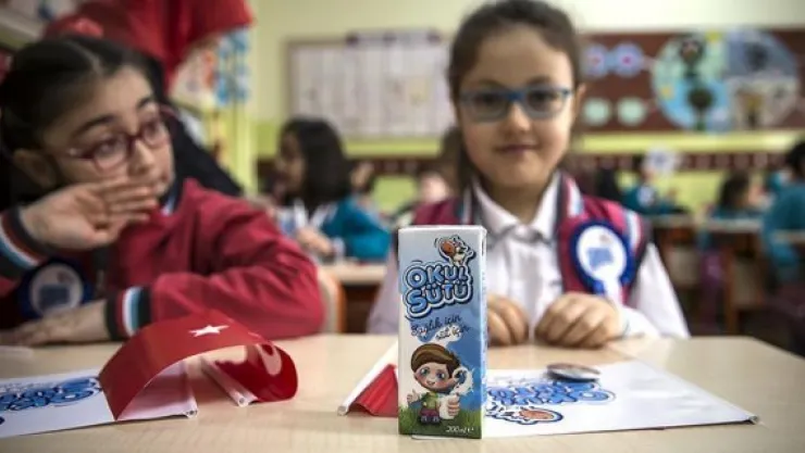 Okul sütü ihalesi iptal edildi