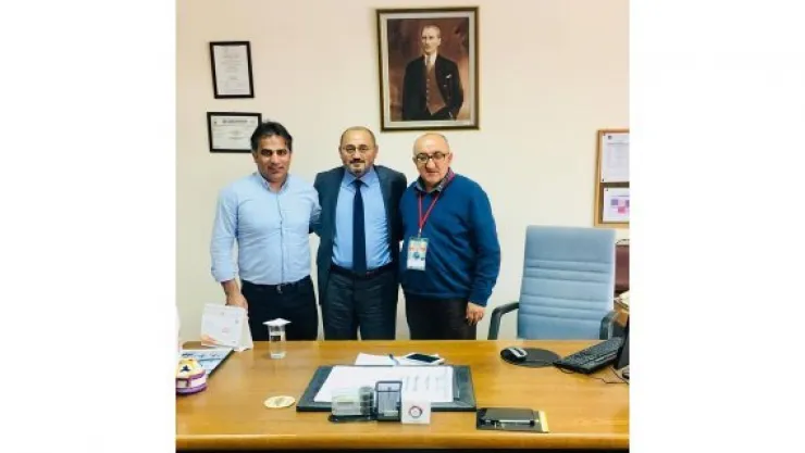 Prof. Dr. Çakır'a sürpriz ziyaret