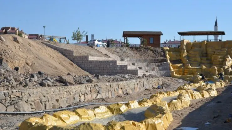 TOKİ'ye yapay şelale yapılacak