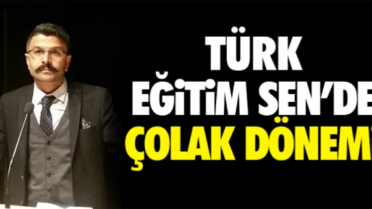 Türk Eğitim Sen'de Çolak dönemi