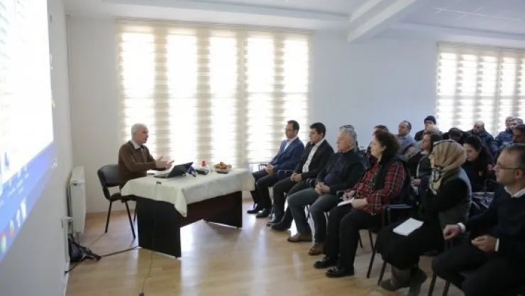 Belediye personeline yeşil alan eğitimi verildi