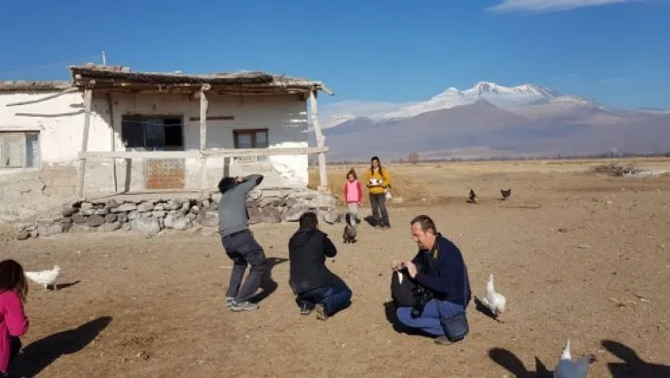 Bursalı fotoğrafçılar Sultan Sazlığı'na hayran kaldı