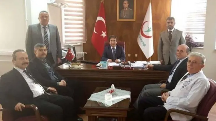 İl Müdürü Benli, hastane ziyaretlerine başladı