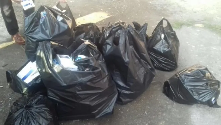 5 bin 700 paket kaçak sigara ele geçirildi