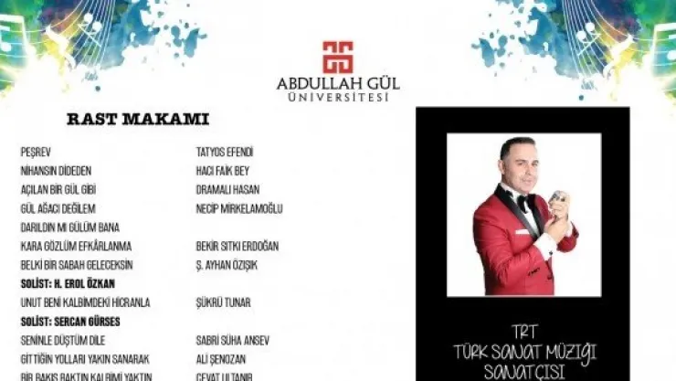 AGÜ'den TSM konseri