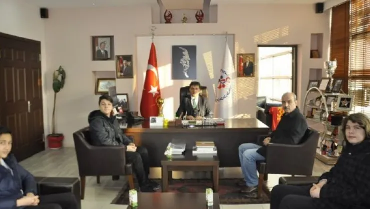 Atıcılardan İl Müdürü Eskici'ye ziyaret