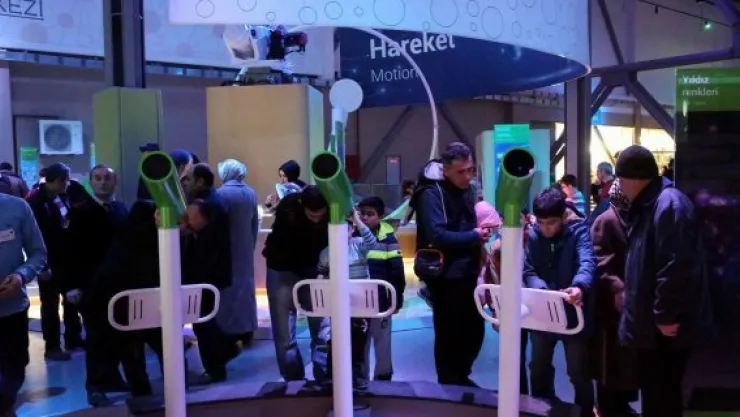 Kayseri Bilim Merkezi'ni bir yılda 150 bin kişi ziyaret etti