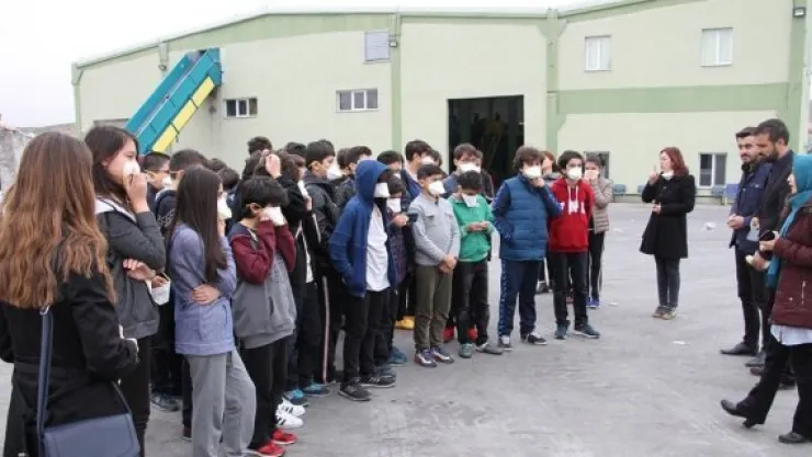 Kocasinan'da öğrencilere geri dönüşüm dersi