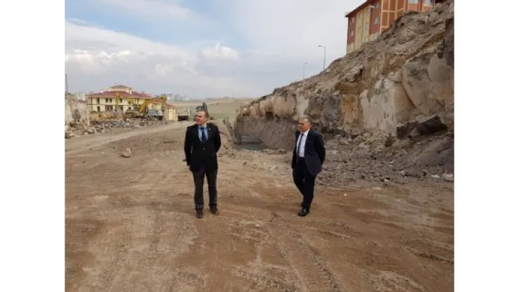 Adnan Menderes Caddesinde güvenlik sağlandı