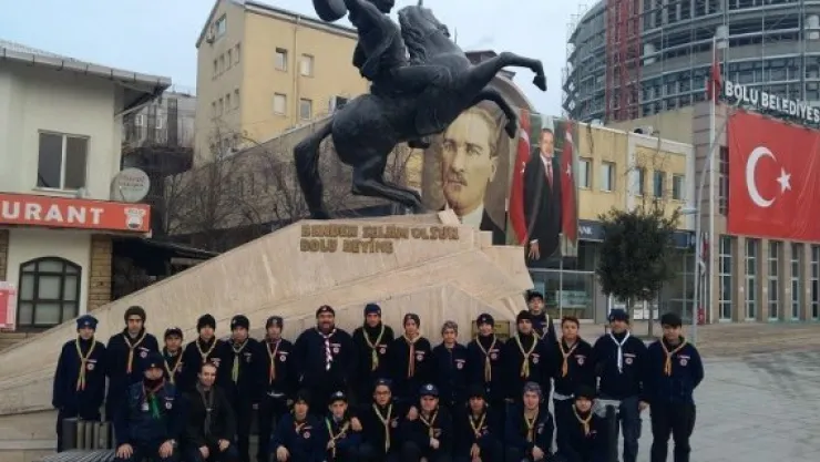 Genç KAYMEK Bolu Dağı'nda