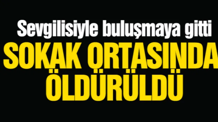 Kayserili genç Ankara'da öldürüldü