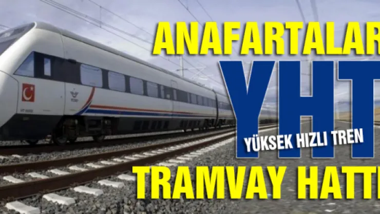 Anafartalar YHT tramvay hattı 