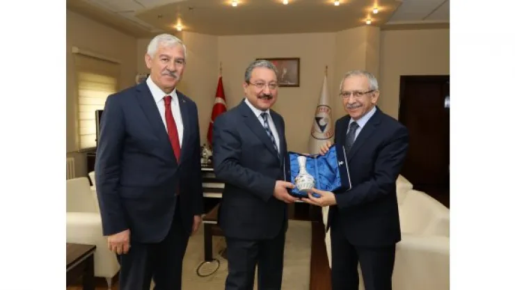 Müsteşar Yardımcısı'ndan  Rektör Güven'e ziyaret