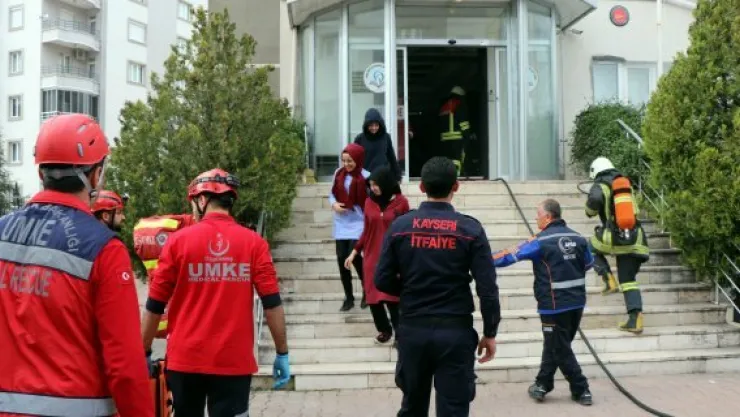 Tatbikatta yaralı çıktıkça arkadaşları kendinden geçti