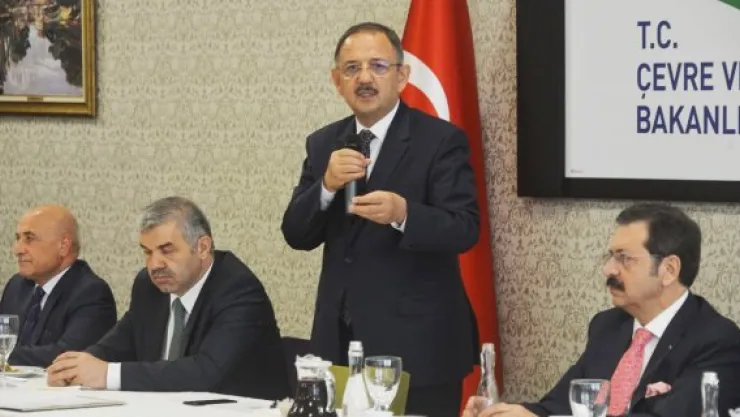 Bakan Özhaseki, iş dünyasını ağırladı