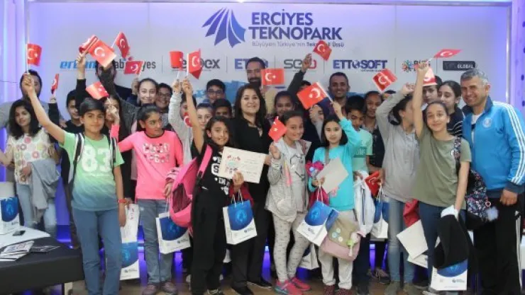 Erciyes Teknopark'ta Çocuk Bayramı neşesi