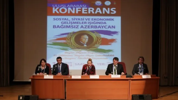 ERÜ'de Haydar Aliyev etkinliği düzenlendi 