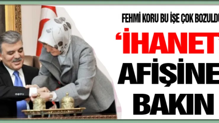 Fehmi Koru bu işe çok bozuldu