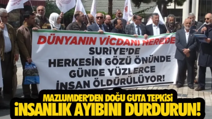 İNSANLIK AYIBINI DURDURUN!