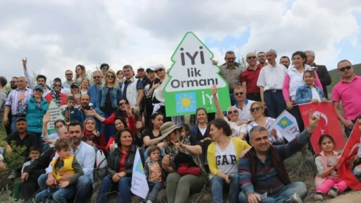 İYİ Parti'den Yılanlıdağ'a 'İyi'lik ormanı'