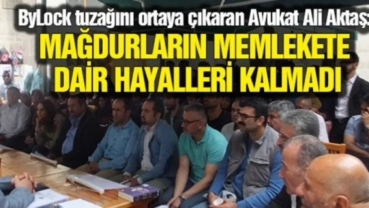 MAĞDURLARIN MEMLEKETE DAİR HAYALLERİ KALMADI