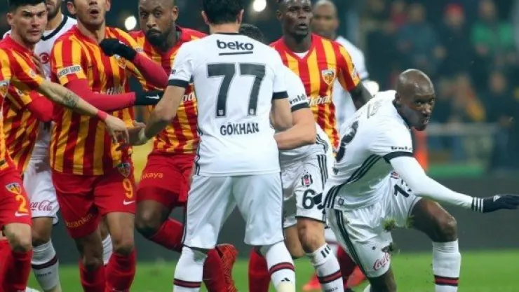 Beşiktaş-Kayserispor maçının muhtemel 11'leri