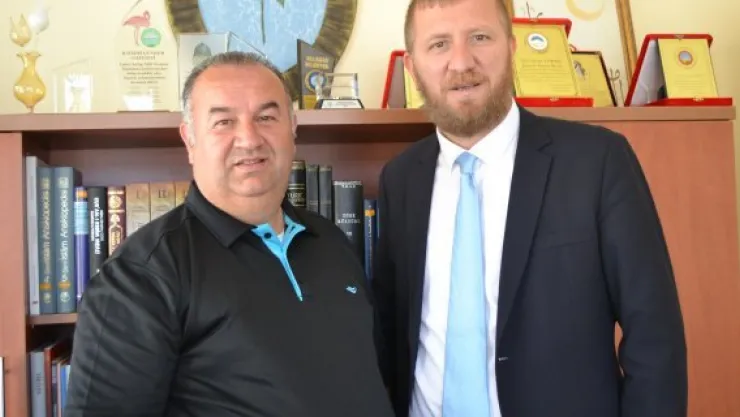 Çağan'dan gazetemize ziyaret