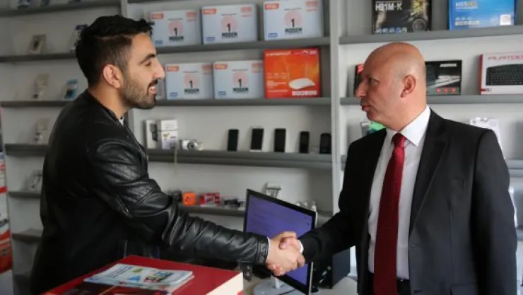 Çolakbayrak'dan Sümer Mahallesini ziyaret