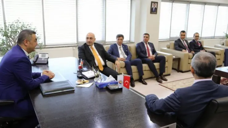 Halkbank Genel Müdüründen KAYSO'ya Ziyaret