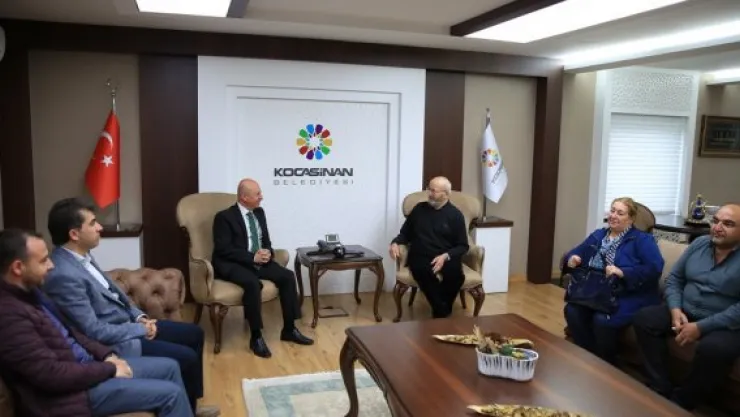 Hayırsever iş adamı Osman Ulubaş'ı ağırladı