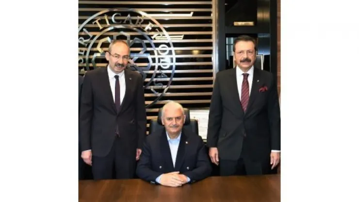 'KTO Tarihinde ilk kez Odamızı bir Başbakan ziyaret etti'