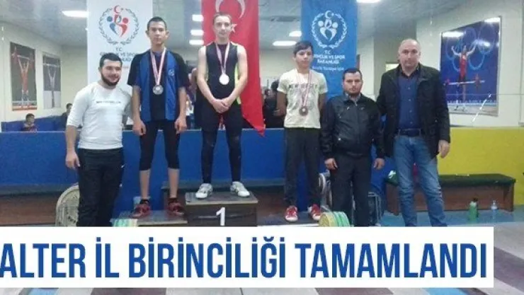 Halter İl Birinciliği Tamamlandı