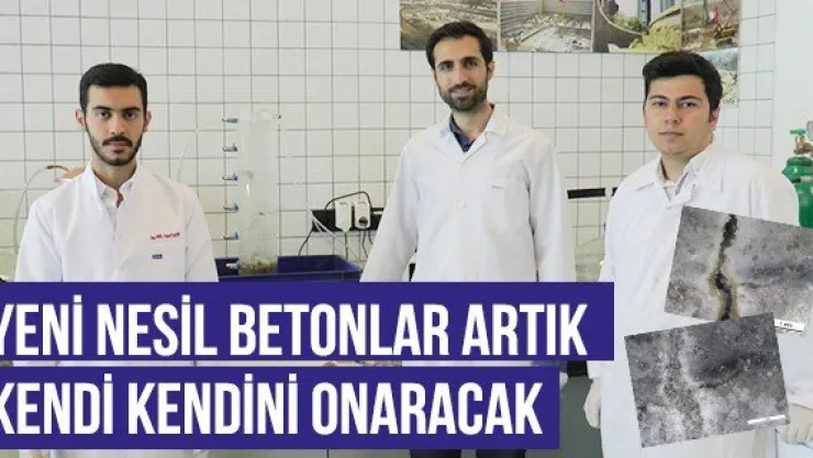 Yeni Nesil Betonlar Artık Kendi Kendini Onaracak