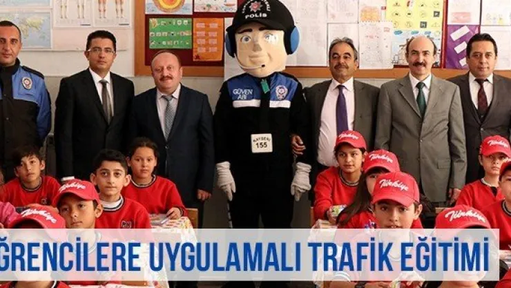 Öğrencilere Uygulamalı Trafik Eğitimi