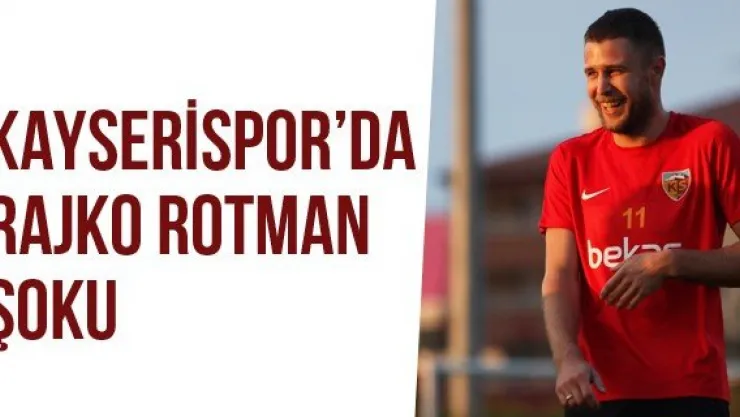 Kayserispor'da Rajko Rotman Şoku